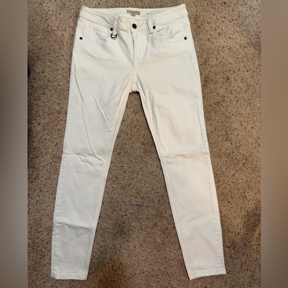 Burberry Brit | Westbourne Skinny White Denim Jean 30